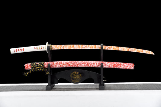 Katana en fleur d'ambre