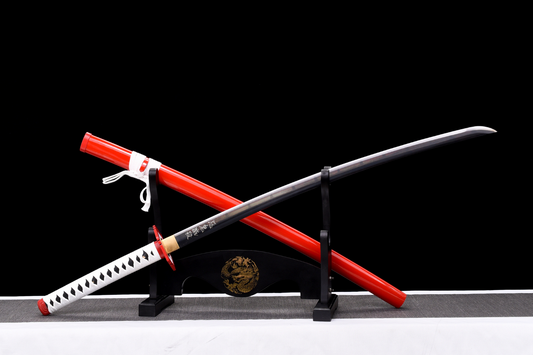 Katana rouge Giyu Tomioka